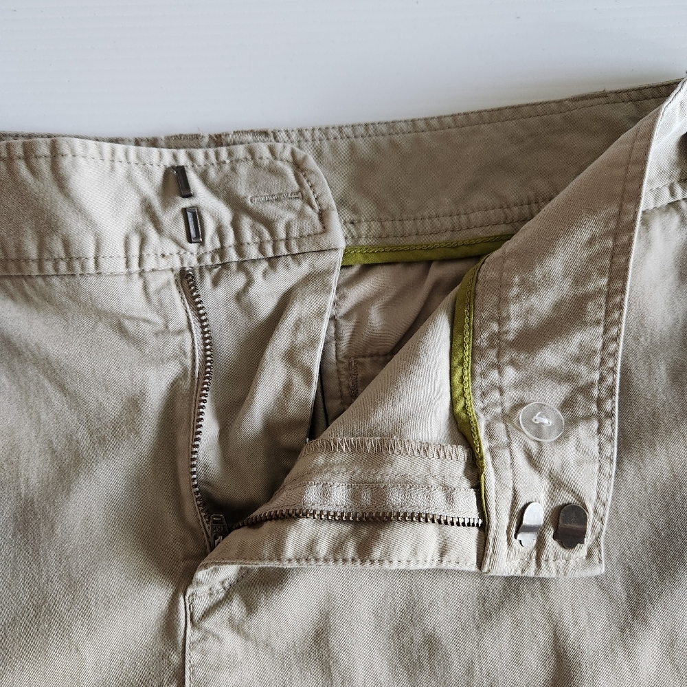 Merona Khaki A-line Skirt - Picture 2 of 6